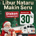 Diskon Tiket Kereta 30% Nataru 2025-2026, Cek Rute dan Ketentuannya! - Tuwaga