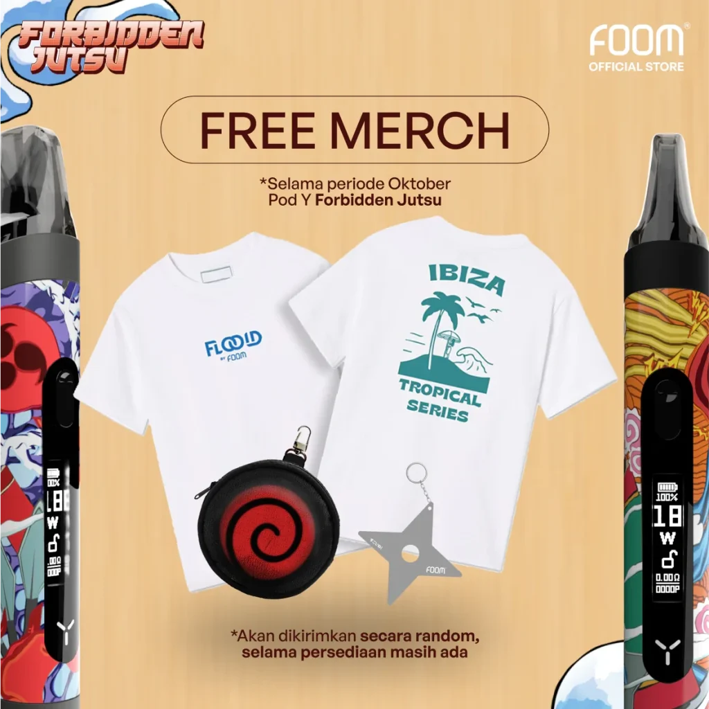 foom pod forbidden jutsu merch