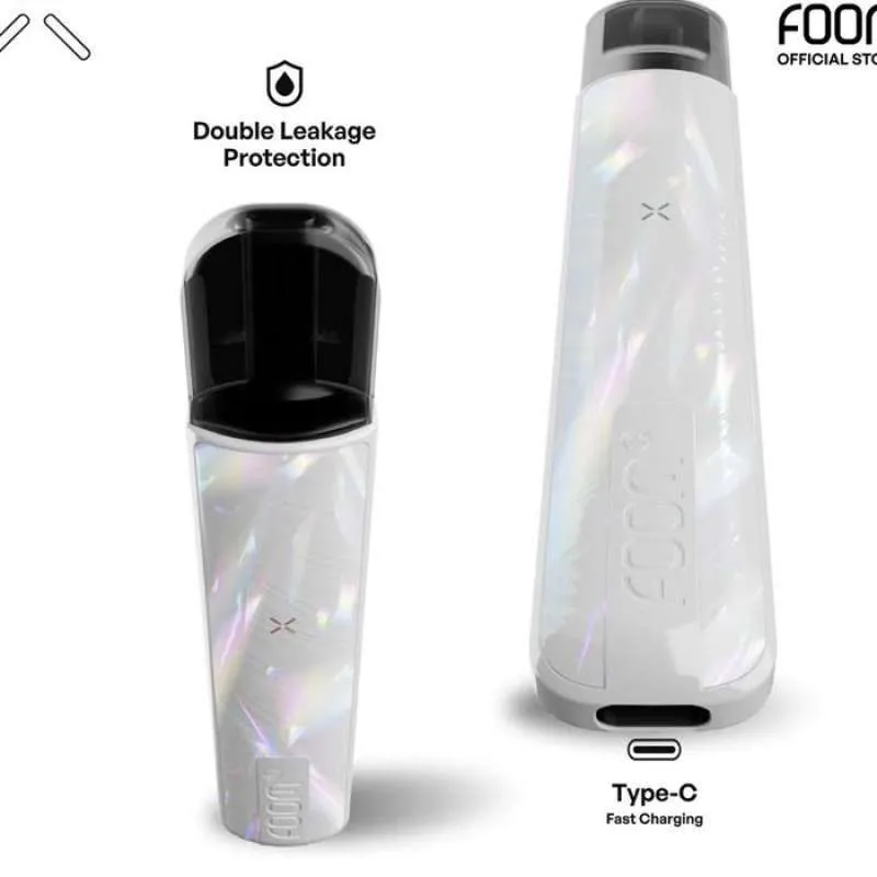 foom pod white crystal tuwaga