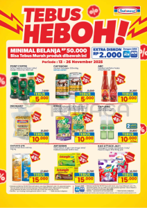 Promo Indomaret 13–26 November