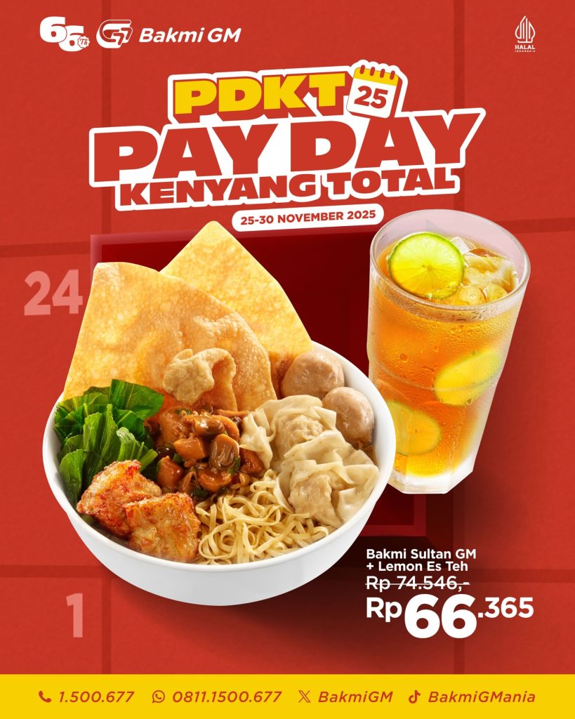 promo payday november 2025 bakmi gm