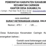 Cepet Banget, Tinggal Download! 4 Cara Buat SKU (Surat Keterangan Usaha) Online - Tuwaga