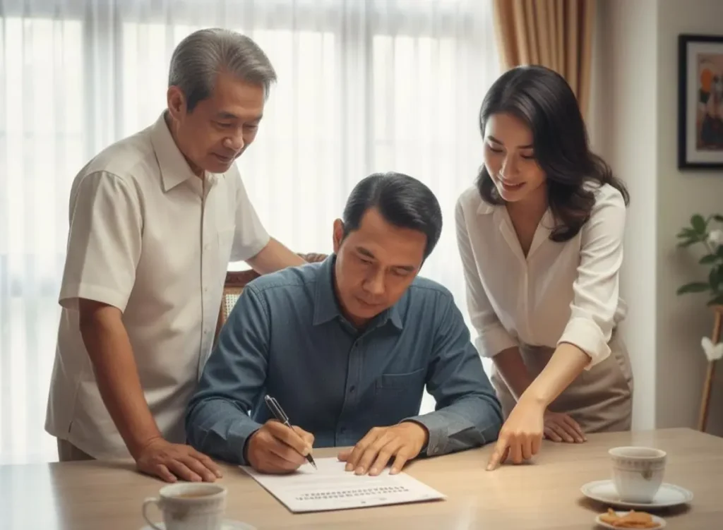 contoh surat kuasa perwakilan keluarga tuwaga