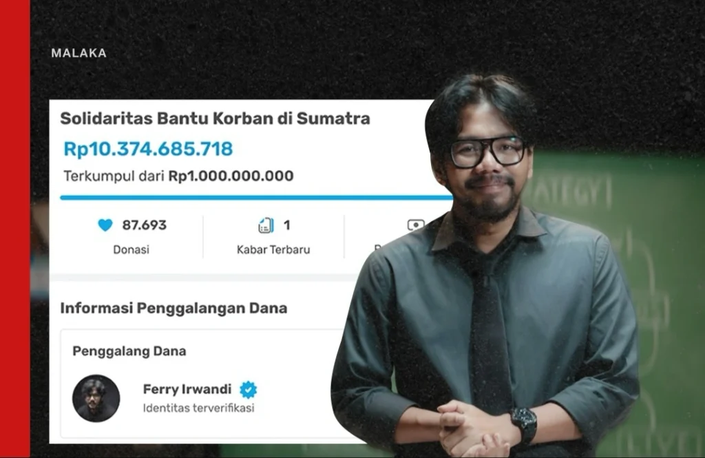 ferry irwandi donasi sumatera