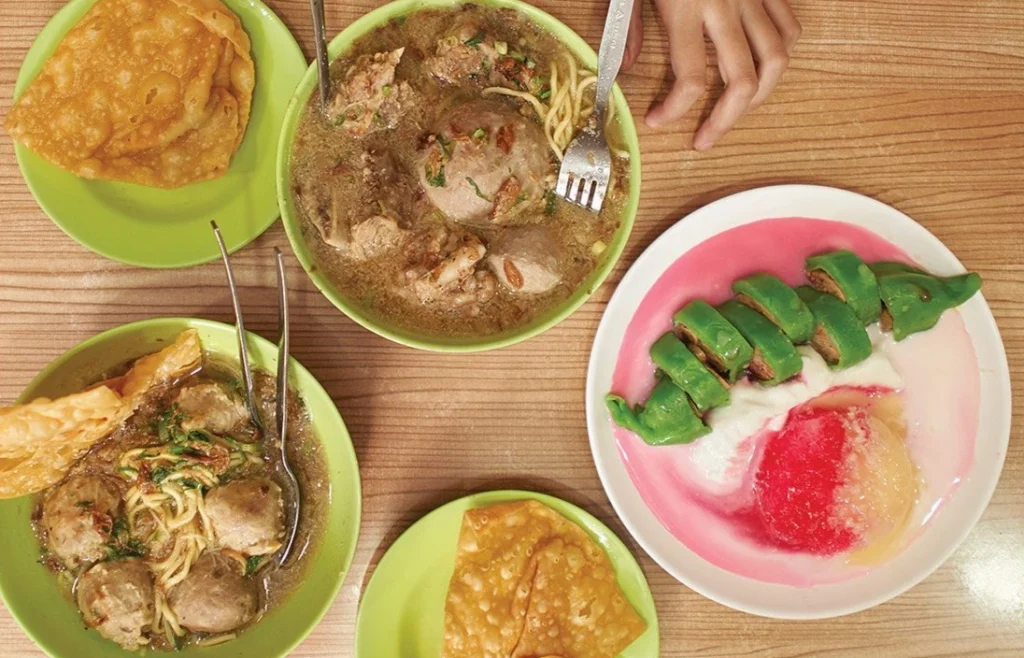 harga menu bakso solo samrat