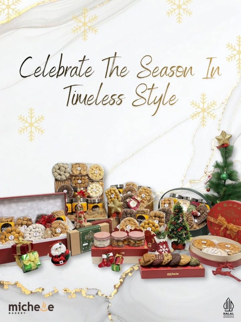 promo hampers natal tuwaga michele bakery