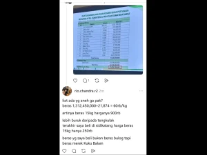 viral rincian anggaran bantuan kementan 75 miliar