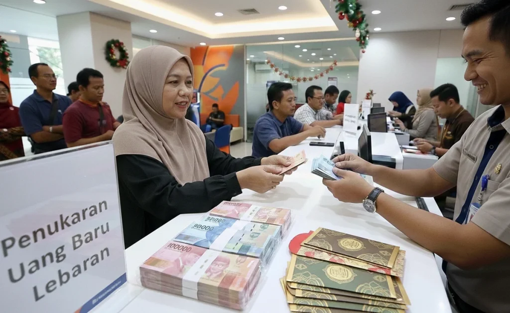 penukaran uang baru tuwaga