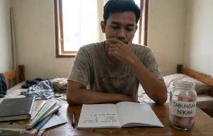 cara nabung nikah gaji 2 juta tuwaga