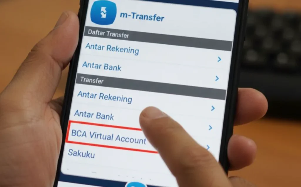 transfer dari bca ke gopay tuwaga