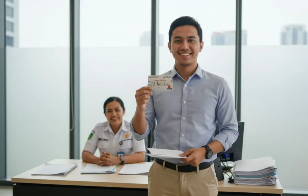 cara mendapatkan kartu pekerja jakarta tuwaga
