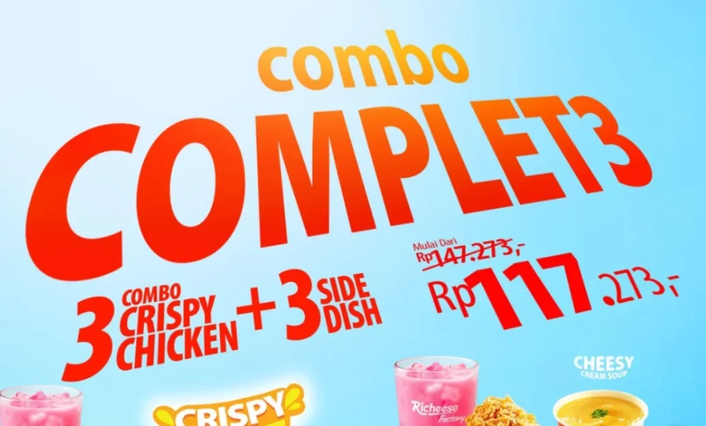 promo complet3 richeese factory februari 2026 tuwaga