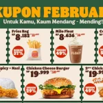 Promo Kupon Burger King Februari: Diskon Sampai 50% Buat Makan Rame-Rame! - Tuwaga