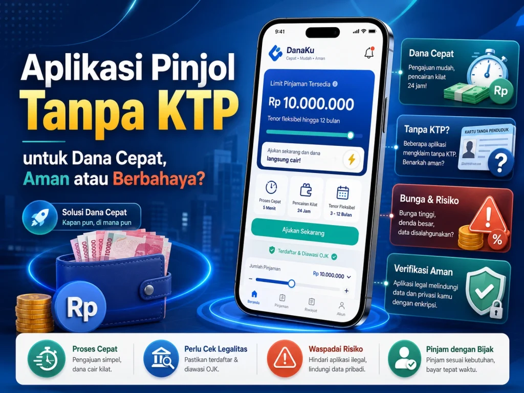 aplikasi pinjol tanpa ktp