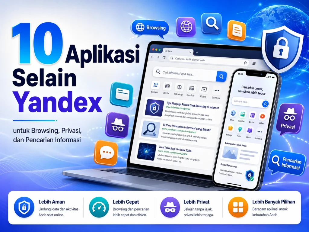 aplikasi selain yandex