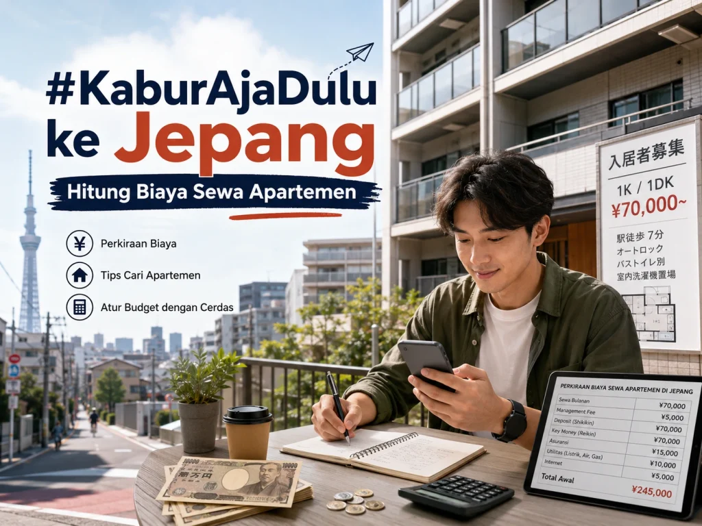 biaya sewa apartemen di jepang