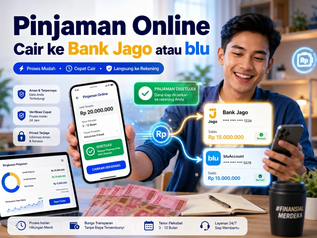 pinjaman online cair jago blu