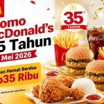 Promo McDonald 35 Tahun 26 Mei 2026, Makan Hemat Berdua Rp35 Ribu - Tuwaga