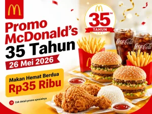 promo mcdonalds 35rb ulang tahun ke-35