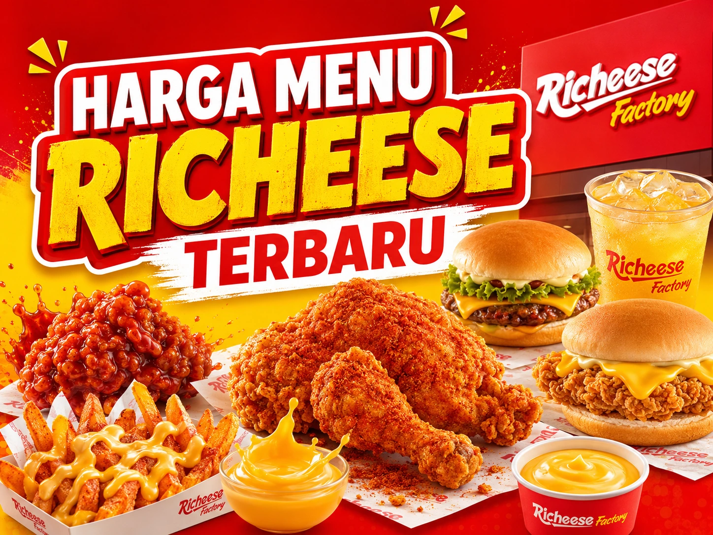 Harga Menu Richeese Terbaru, dari Fire Chicken sampai Paket Combo