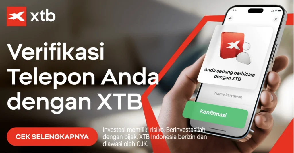 xtb verifikasi telepon