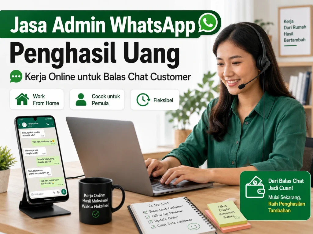 jasa admin whatsapp penghasil uang