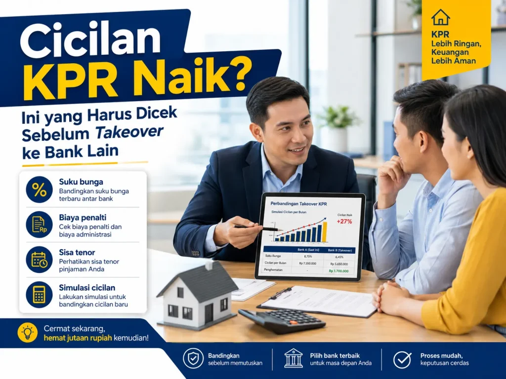 mau takeover kpr cicilan naik