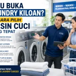 Mau Buka Laundry Kiloan? Ini Cara Pilih Mesin Cuci yang Tepat - Tuwaga