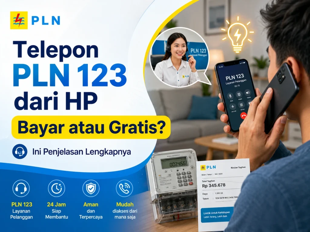 nomer pln 123 apakah gratis