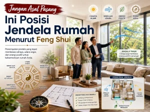 pasang jendela rumah feng shui