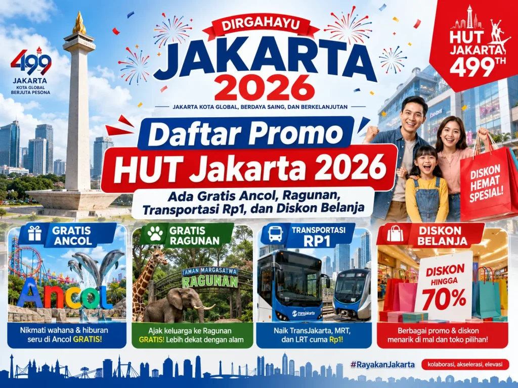 promo hut jakarta 2026