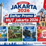 Daftar Promo HUT Jakarta 2026, Ada Gratis Ancol, Ragunan, Transportasi Rp1, dan Diskon Belanja Daftar Promo HUT Jakarta 2026, Ada Gratis Ancol, Ragunan, Transportasi Rp1, dan Diskon Belanja - Tuwaga