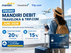 promo mandiri debit traveloka tripcom