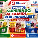 Promo Superindo, Alfamidi, dan Klik Indomaret 6.6 Juni 2026, Cek Jadwalnya - Tuwaga