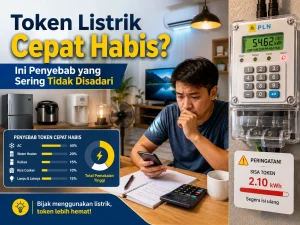 token listrik cepat habis