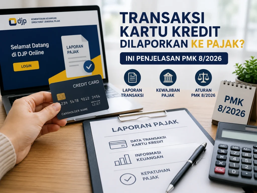 transaksi kartu kredit dan pajak