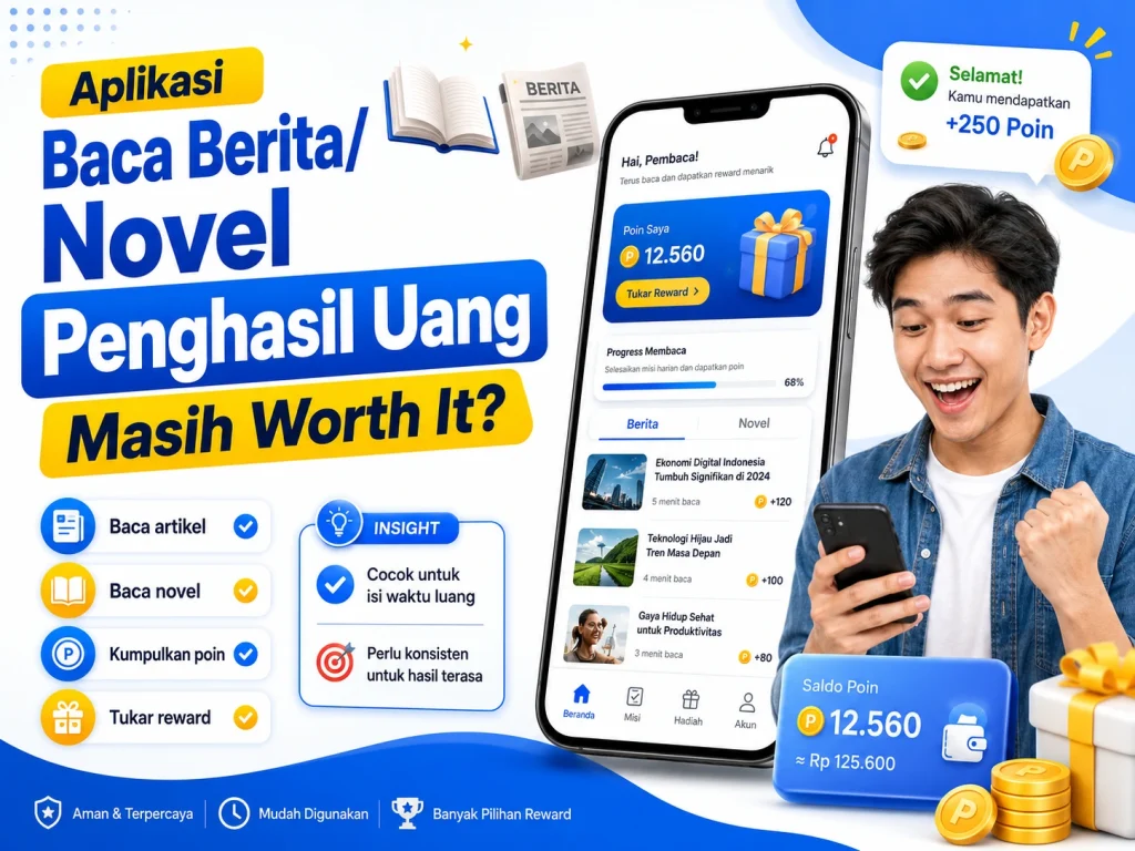 aplikasi baca berita novel