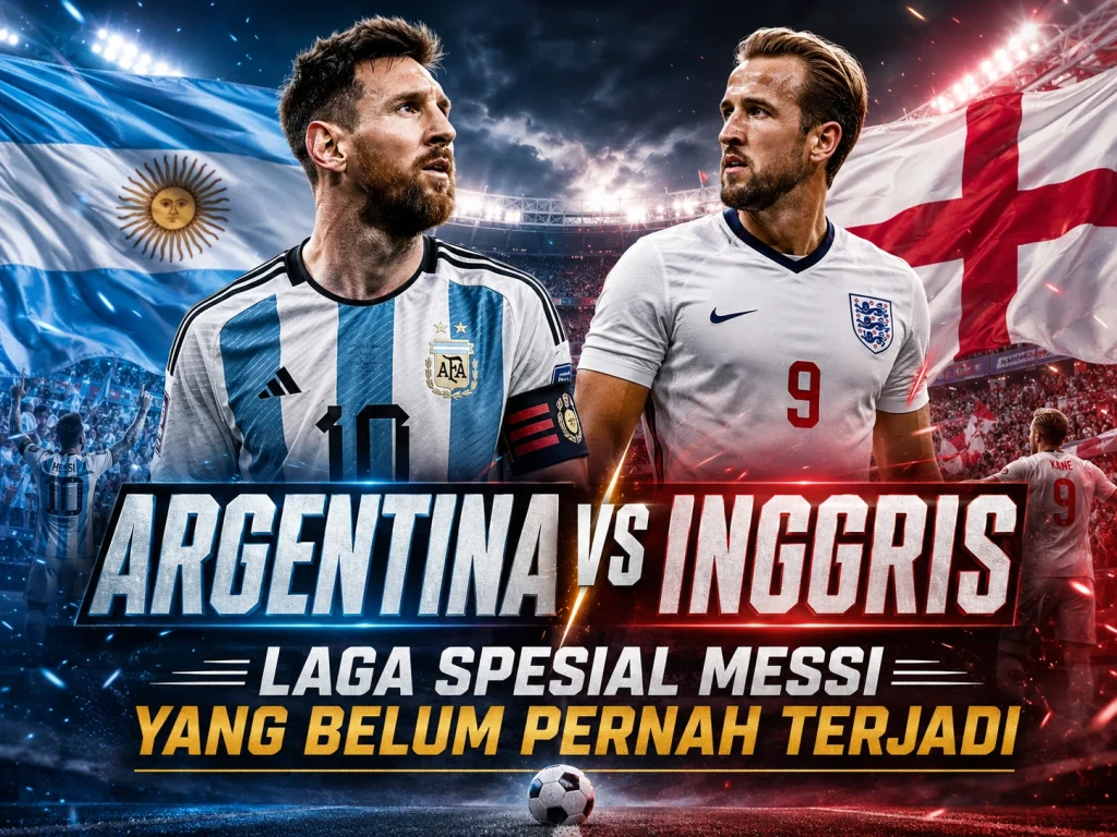 argentina inggris laga spesial messi