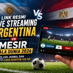 Link Resmi Live Streaming Argentina vs Mesir Piala Dunia 2026, Cek Jadwal dan Cara Nonton via HP - Tuwaga