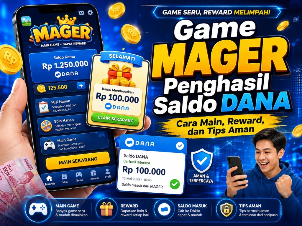 game mager reward dana