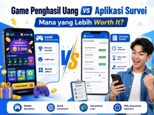 game penghasil uang vs survei
