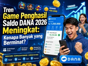 geme penghasil saldo dana meningkat