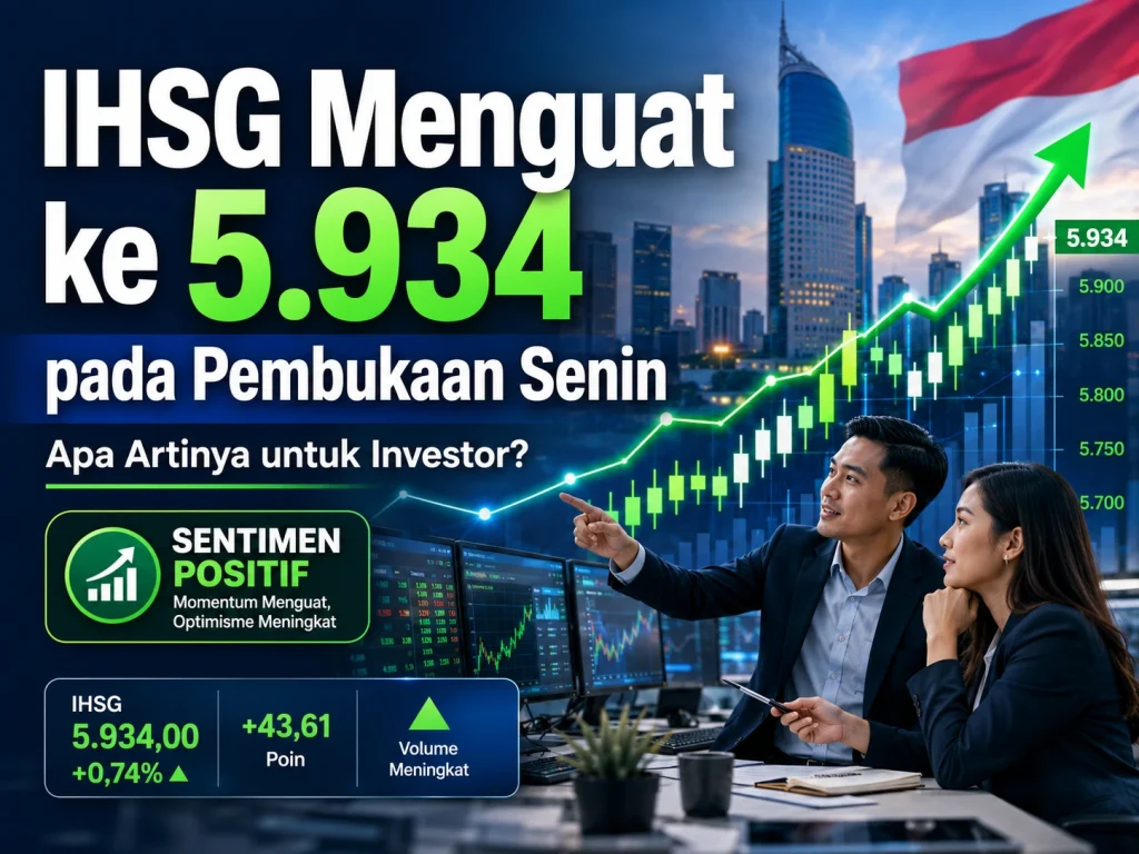 ihsg menguat senin