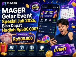 mager gelar event juli 2026
