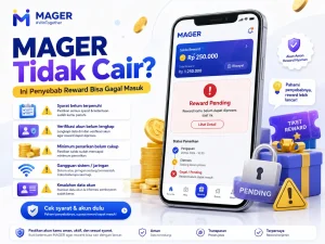 mager tidak cair