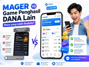 mager vs game penghasil uang