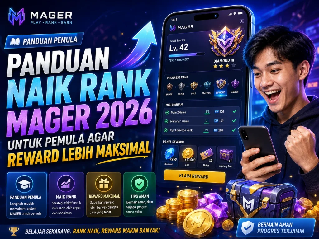 panduan naik rank game mager 2026