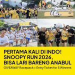 Snoopy Run 2026 Makin Dekat, Dunia Peanuts Bisa Dijelajahi Selama 54 Hari Snoopy Run 2026 Makin Dekat, Dunia Peanuts Bisa Dijelajahi Selama 54 Hari - Tuwaga