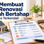 Cara Membuat RAB Renovasi Rumah Bertahap agar Biaya Terkendali Cara Membuat RAB Renovasi Rumah Bertahap agar Biaya Terkendali - Tuwaga