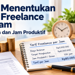 Cara Menentukan Tarif Freelance per Jam dari Biaya dan Jam Produktif Cara Menentukan Tarif Freelance per Jam dari Biaya dan Jam Produktif - Tuwaga